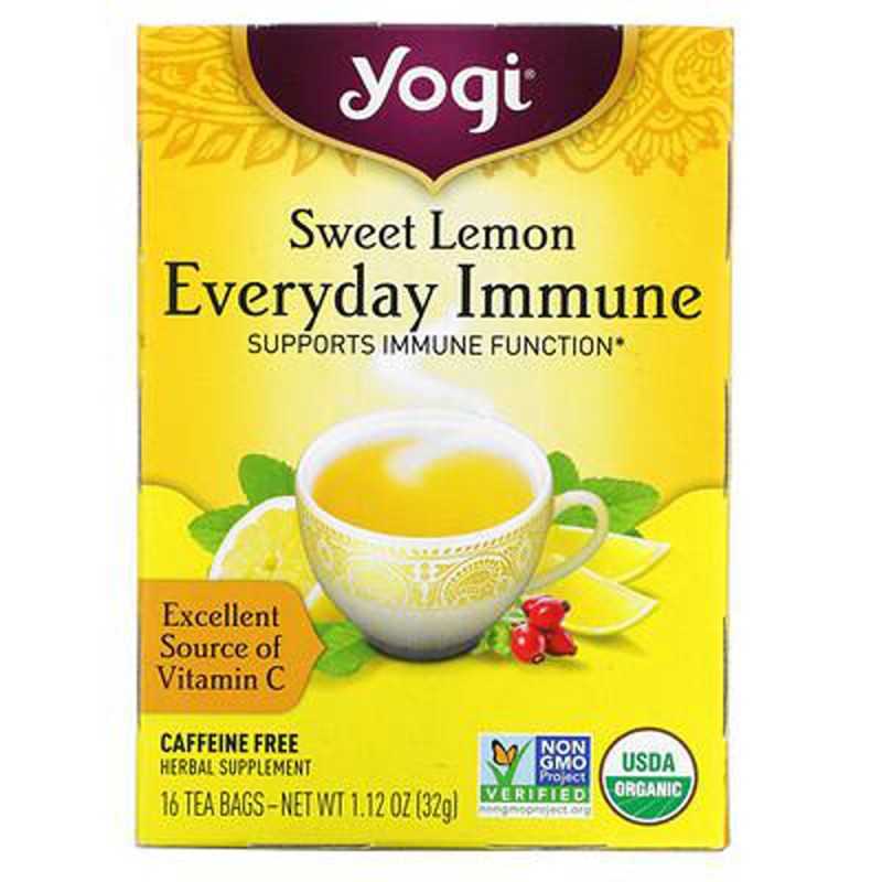 Yogi Sweet Lemon Everyday Immune Yogi Sweet Lemon Everyday Immune