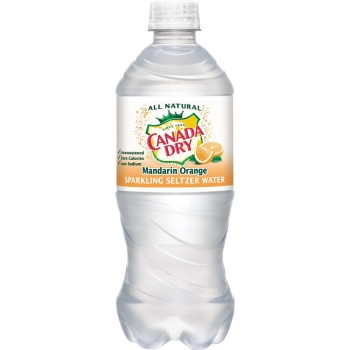 Canada Dry Mandarin Sparking Seltzer 20 fl oz Canada Dry Mandarin Sparking Seltzer 20 fl oz