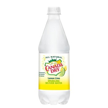 Canada Dry Seltzer Lemon Lime  20 Fl Oz Canada Dry Seltzer Lemon Lime  20 Fl Oz