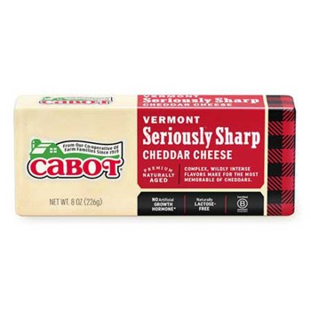 Cabot Chedder Cheese Seriously Sharp Cabot Chedder Cheese Seriously Sharp