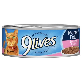 9Lives Meaty Pate Seafood Platter 9Lives Meaty Pate Seafood Platter