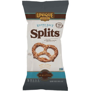 Unique Extra Salt Split Pretzels Unique Extra Salt Split Pretzels