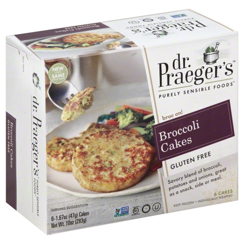 Dr. Praeger's Broccoli Cakes Dr. Praeger's Broccoli Cakes