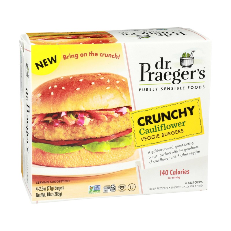 Dr. Praeger's Cauliflower Veggie Burger Dr. Praeger's Cauliflower Veggie Burger