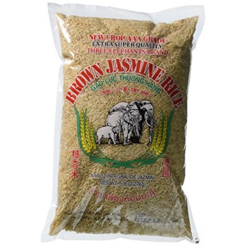 Three Elephant Brown Jasmine Rice Three Elephant Brown Jasmine Rice