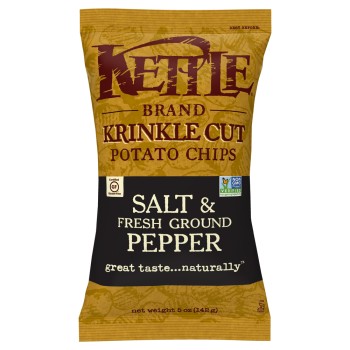 Kettle Chips Salt & pepper Krinkle Chips Kettle Chips Salt & pepper Krinkle Chips