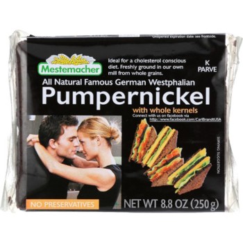 Mestemacher Pumpernickel 9oz Mestemacher Pumpernickel 9oz
