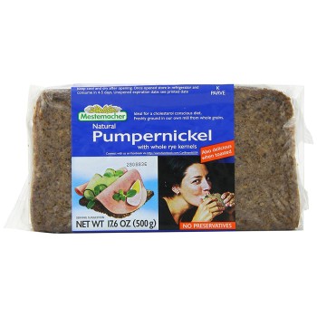 Mestemacher Bread Pumpernickel 17.6 oz Mestemacher Bread Pumpernickel 17.6 oz