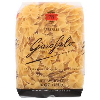 Garofalo Pasta Farfalle Durum Wheat