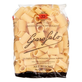 Garofalo Mezze Maniche Rigate Pasta