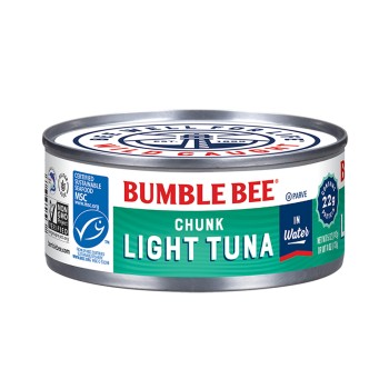 Bumble Bee Chunk Light Tuna In Water Bumble Bee Chunk Light Tuna In Water