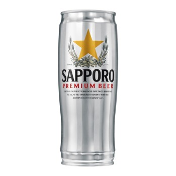 Sapporo Premium Beer 22oz Can Sapporo Premium Beer 22oz Can