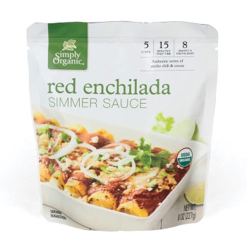 Simply Organic Red Enchilada Simmer Sauce Simply Organic Red Enchilada Simmer Sauce