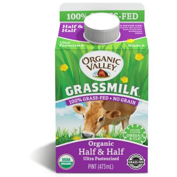 Organic Valley Grassmilk Half & Half Organic Valley Grassmilk Half & Half