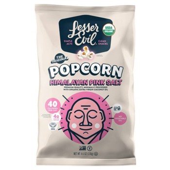Lesserevil Organic Popcorn Himalayan Lesserevil Organic Popcorn Himalayan