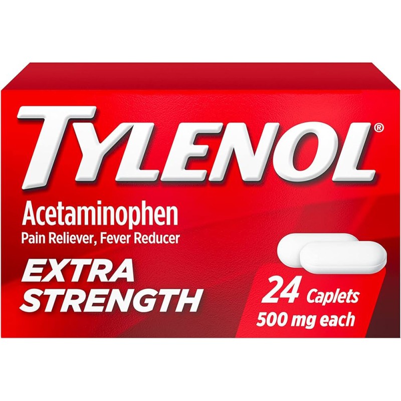 Tylenol Acetaminophen, Extra Strength, 500 Mg, Tylenol Acetaminophen, Extra Strength, 500 Mg,