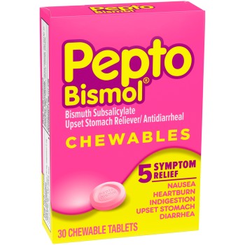 PEPTO BISMOL CHEWABLE PEPTO BISMOL CHEWABLE