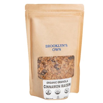 Brooklyn's Own Org Granola Cinnamon Raisin Brooklyn's Own Org Granola Cinnamon Raisin