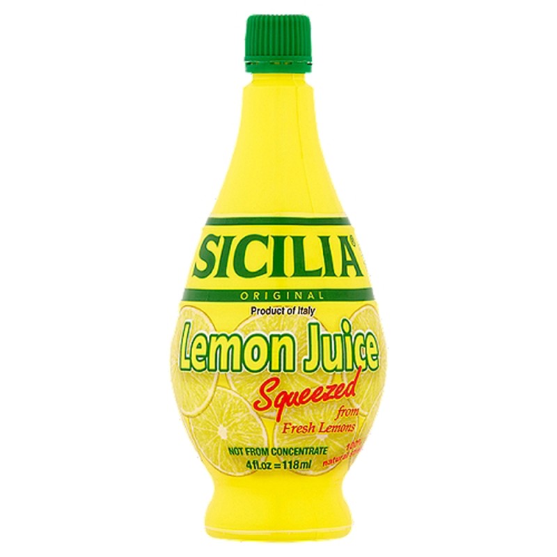 Sicilia Lemon Juice 4 floz Sicilia Lemon Juice 4 floz