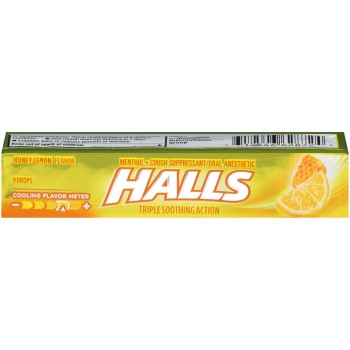 Halls Honey Lemon Flavor Halls Honey Lemon Flavor
