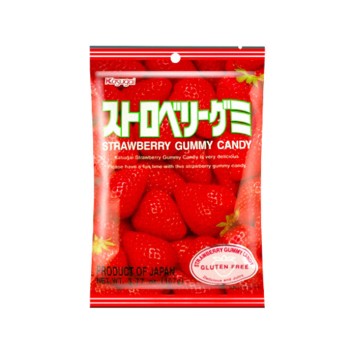 Kasugai Strawberry Gummy Candies Kasugai Strawberry Gummy Candies
