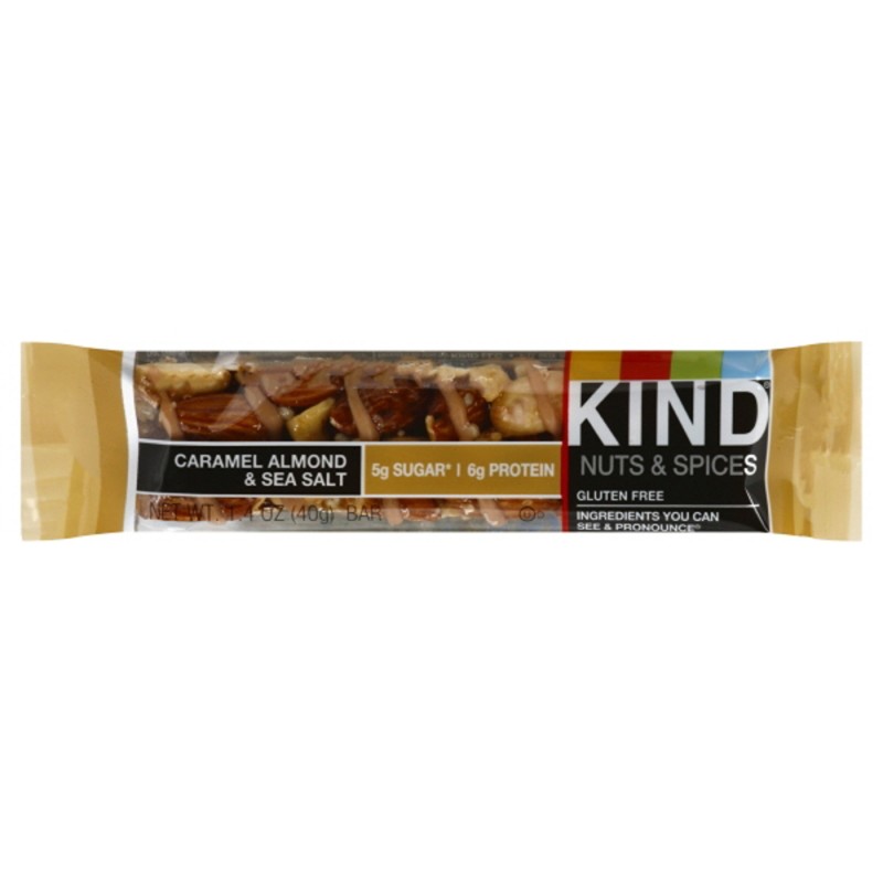 KIND CARAMEL ALMOND AND SEA SALT KIND CARAMEL ALMOND AND SEA SALT