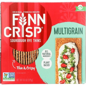 Finn Crisp Multigrain Sourdough Rye Thins Crispbread Finn Crisp Multigrain Sourdough Rye Thins Crispbread