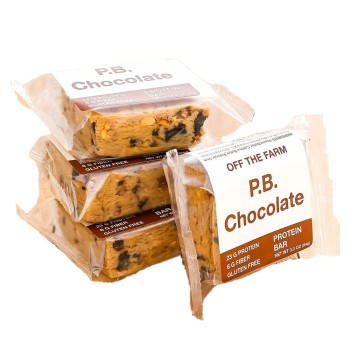 Off The Farm Protein Bar P.B. Chocolate Off The Farm Protein Bar P.B. Chocolate