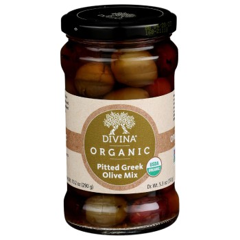 Divina Organic Pitted Greek Olive Mix Divina Organic Pitted Greek Olive Mix