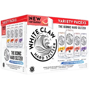 White Claw Variety Pack No. 3 White Claw Variety Pack No. 3