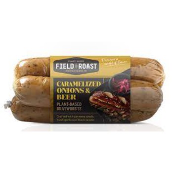 Field Roast Caramelized Onions & Beer Plant-Based Sausage