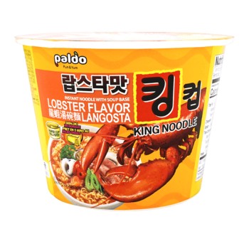 Paldo King Noodle Big Bowl Lobster