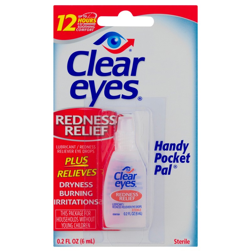 Clear Eyes Redness Relief Handy Pocket Pal, 0.2 Fluid Ounce Clear Eyes Redness Relief Handy Pocket Pal, 0.2 Fluid Ounce