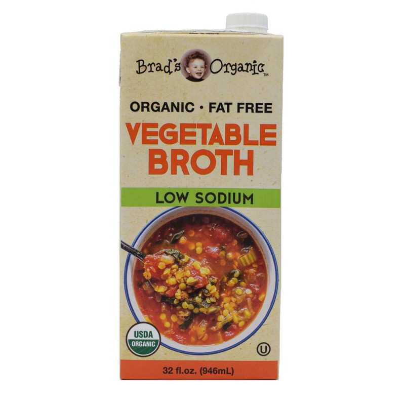 Brad's Organic Vegetable Broth LOw Sodium Brad's Organic Vegetable Broth LOw Sodium