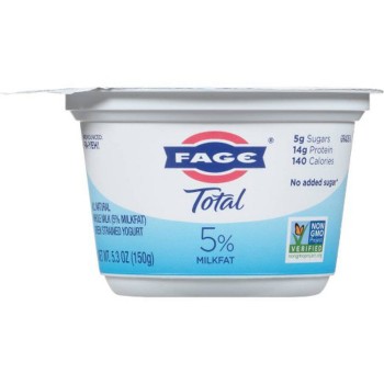 FAGE Total 5% Milkfat Greek Yogurt FAGE Total 5% Milkfat Greek Yogurt