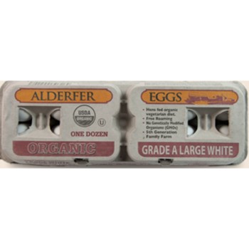 Alderfer Organic Large White Eggs Alderfer Organic Large White Eggs