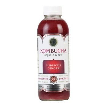 Gt's Kombucha Hibiscus Ginger Gt's Kombucha Hibiscus Ginger