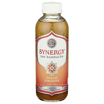 GT’s Synergy Kombucha Peach Paradise GT’s Synergy Kombucha Peach Paradise