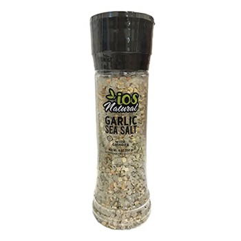 Ios Natural Garlic Sea Salt Ios Natural Garlic Sea Salt