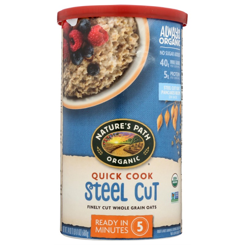 Nature's Path Organic Steel Cut Quick Cook Nature's Path Organic Steel Cut Quick Cook