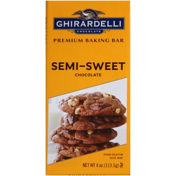 Ghirardelli Semi-Sweet Baking Bar Ghirardelli Semi-Sweet Baking Bar