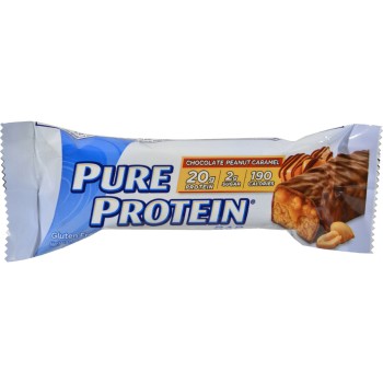 PURE PROTEIN CHOCOLATE PEANUT CARAMEL BAR PURE PROTEIN CHOCOLATE PEANUT CARAMEL BAR