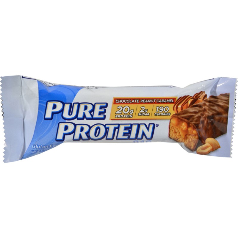 PURE PROTEIN CHOCOLATE PEANUT CARAMEL BAR PURE PROTEIN CHOCOLATE PEANUT CARAMEL BAR