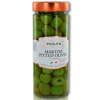PAOLO'S MARTINI PITTED OLIVES PAOLO'S MARTINI PITTED OLIVES