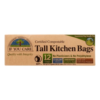If You Care Kitchen Bags 13 Gallon, 12 Count