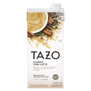 Tazo Chai Tea Latte Concentrate Tazo Chai Tea Latte Concentrate