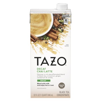 Tazo Decaf Chai Latte