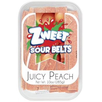ZWEET SOUR BELTS JUICY PEACH ZWEET SOUR BELTS JUICY PEACH