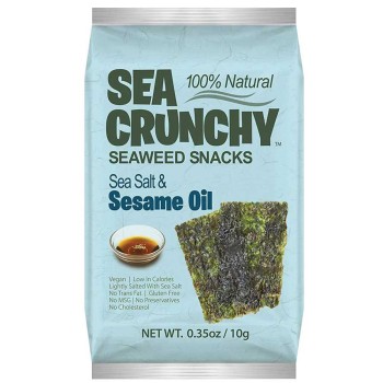 SEAWEED SNACKS SEASALT & SESAME OIL SEAWEED SNACKS SEASALT & SESAME OIL