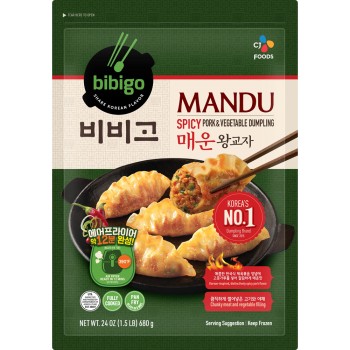 Bibigo Mandu Spicy Pork and Vegetable Dumpling Bibigo Mandu Spicy Pork and Vegetable Dumpling